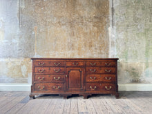 A George III Oak Dresser Base