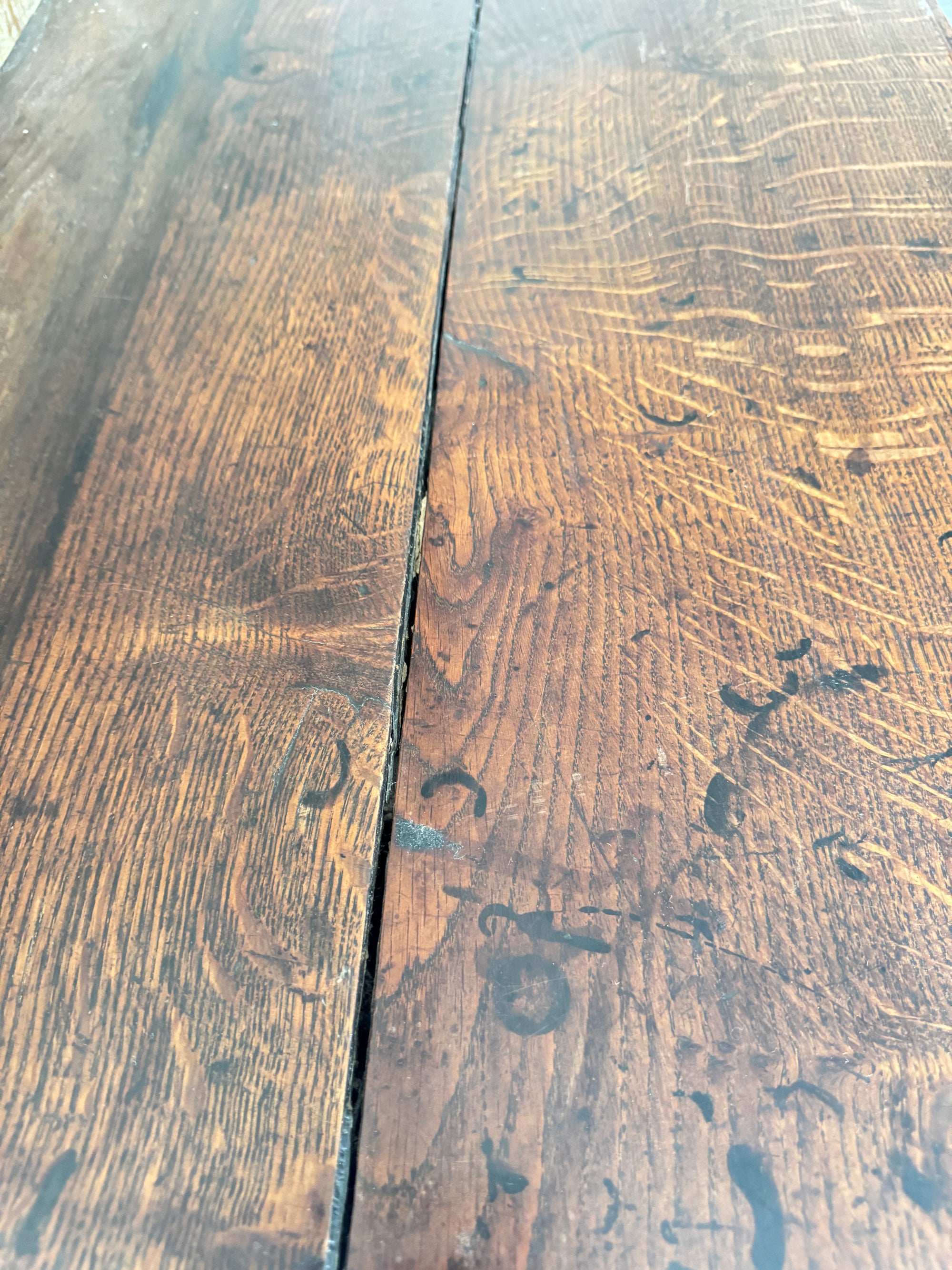 A George III Oak Dresser Base