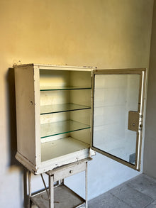 1930s Medical Wall Cabinet