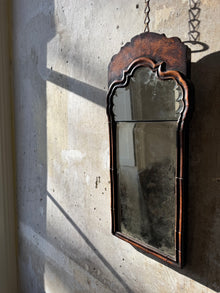 A George I Split Plate Mirror