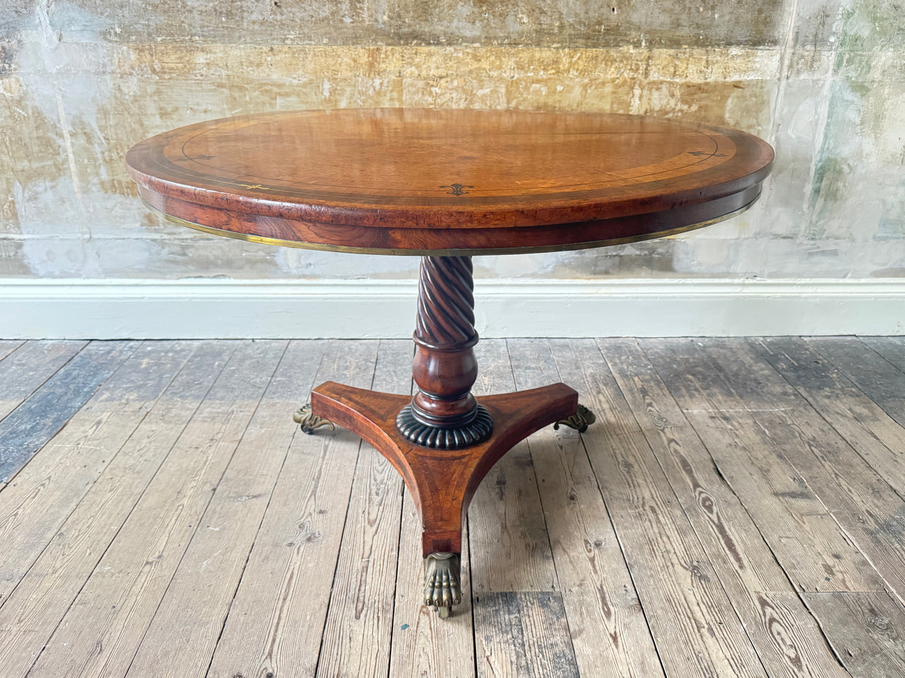 A Regency Centre Table in the manner of George Oakley