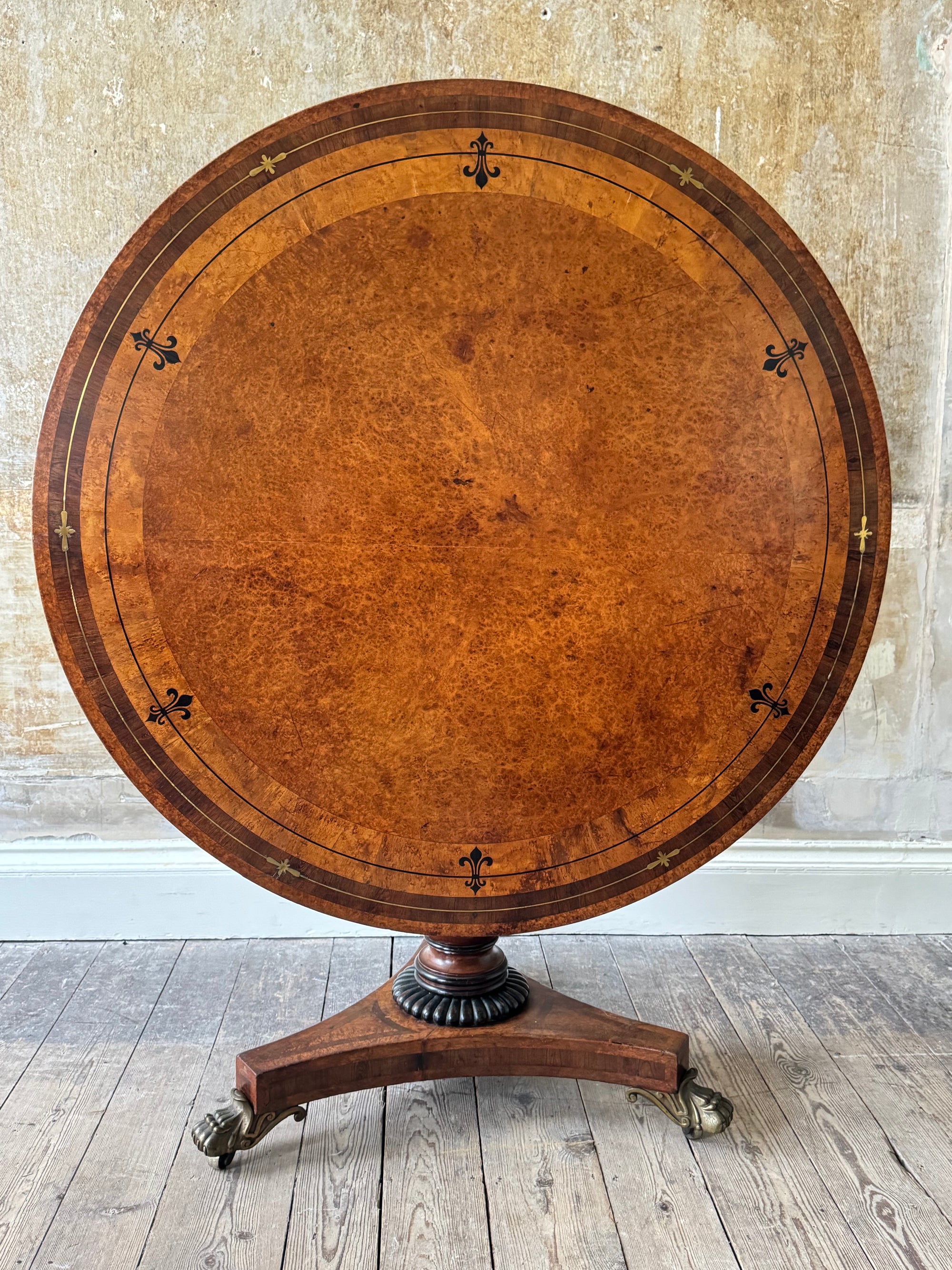 A Regency Centre Table in the manner of George Oakley