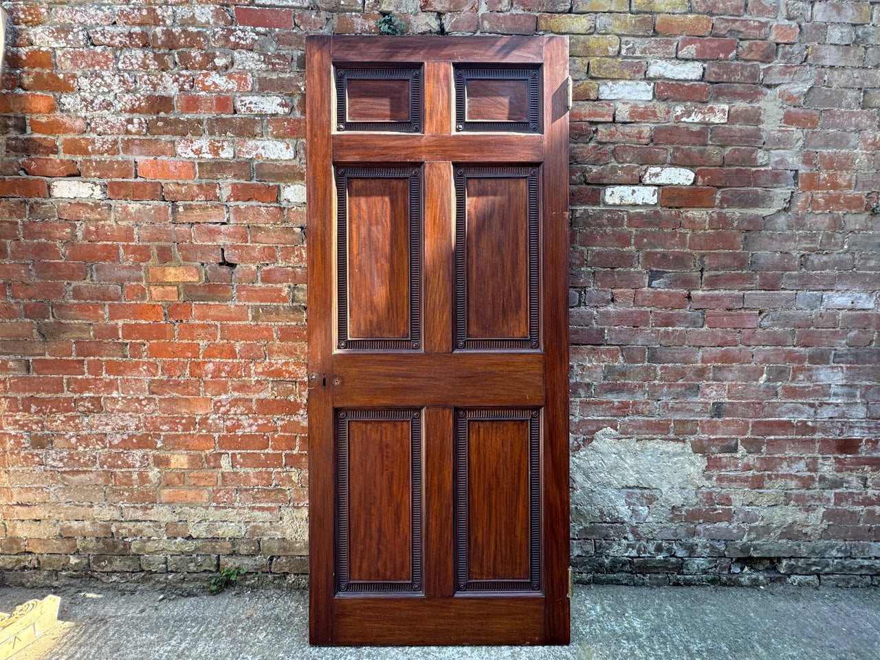 An 18th Century Mahogany Door