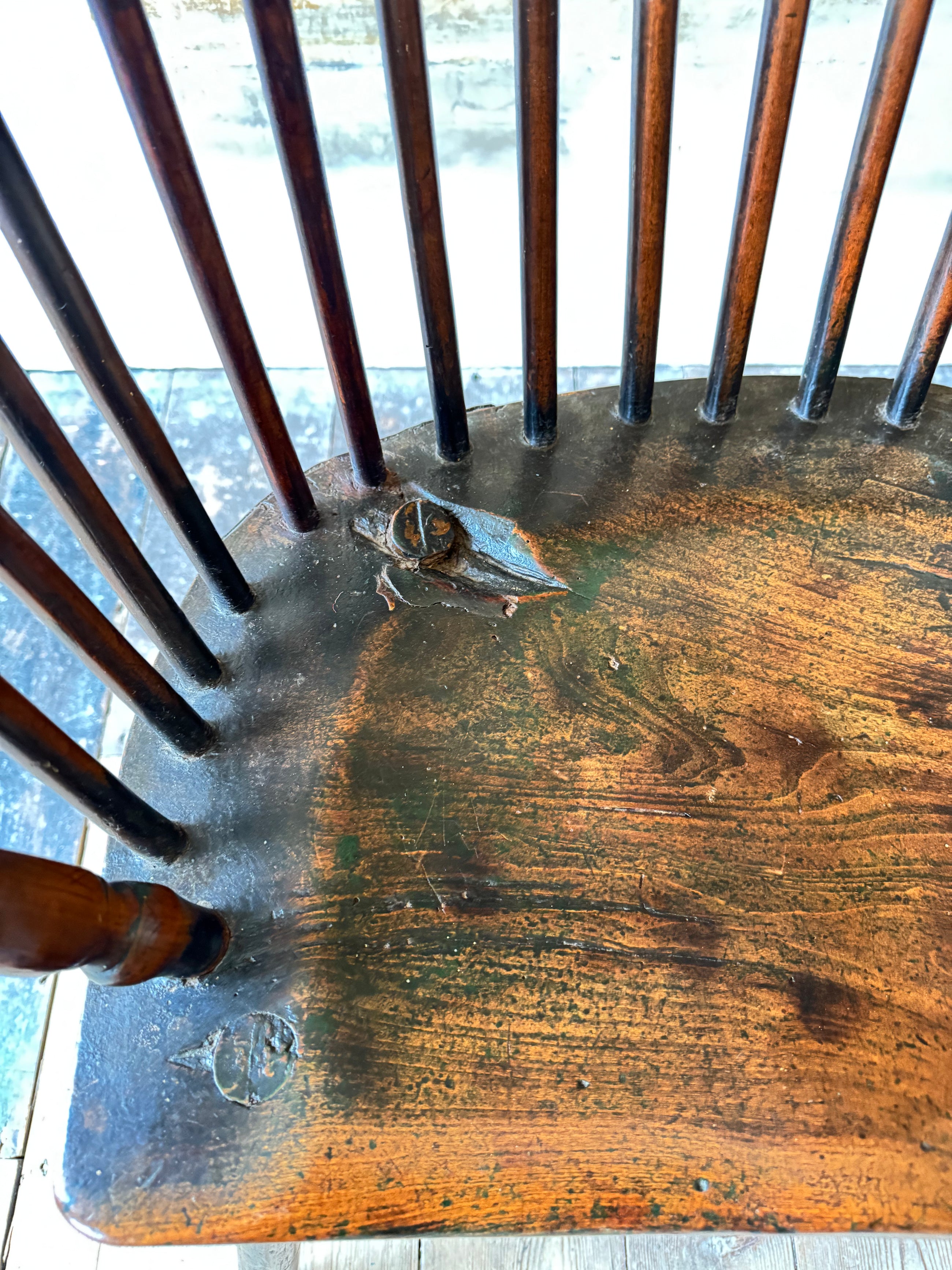 Late 18th Century Vernacular Comb Back Windsor