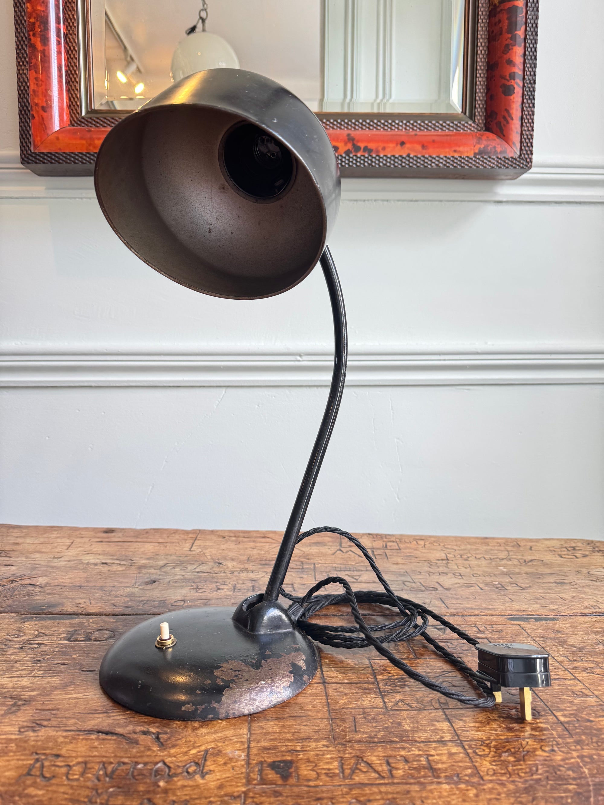 1930s Schroder Escolux Desk Lamp