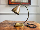 A 1930s Brass Desk light