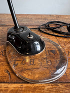 Glass Base Kandem 1115 Desk Lamp