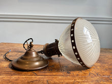 A French Holophane Pendant Light