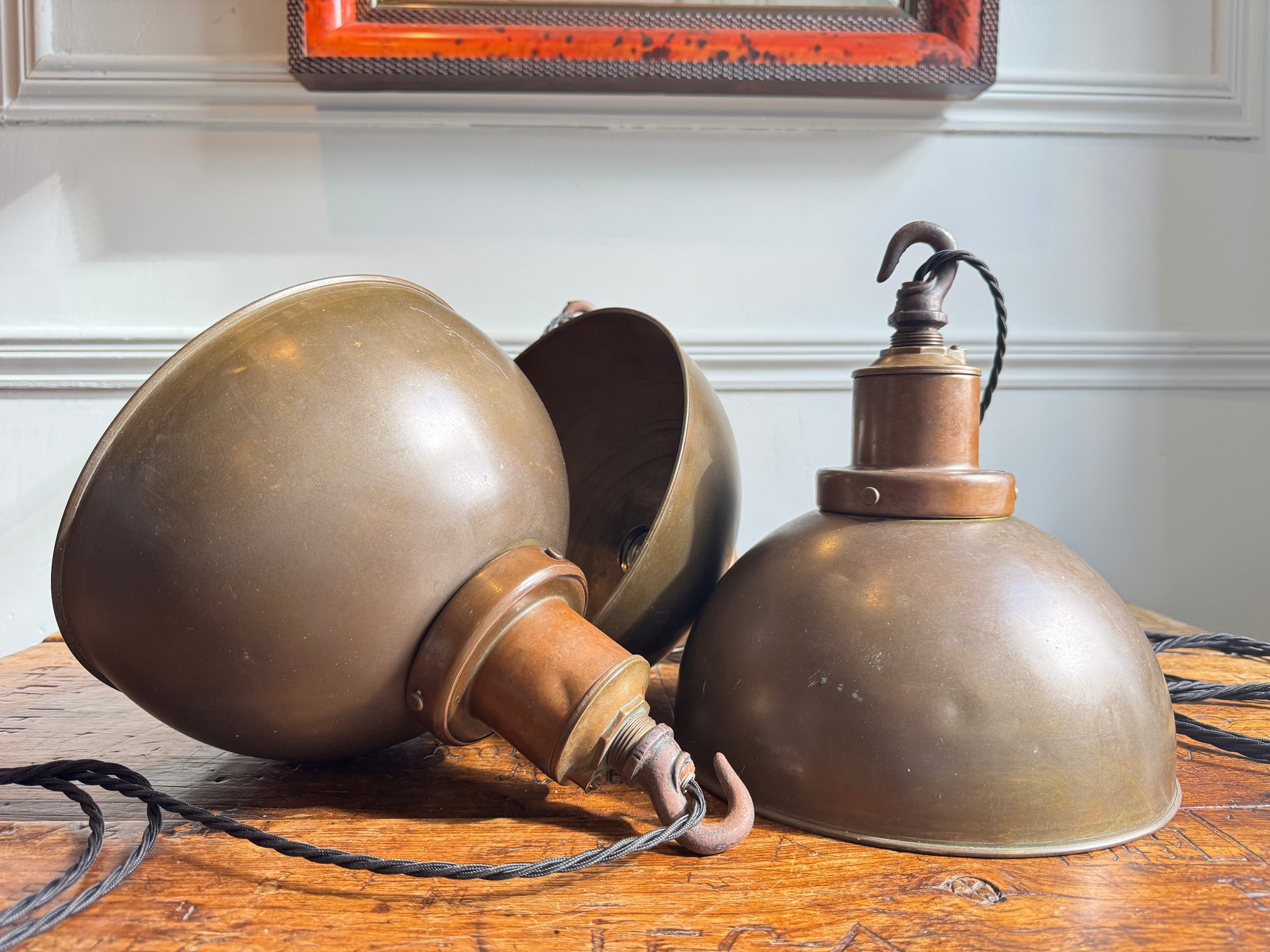 Industrial Copper Pendant Lights
