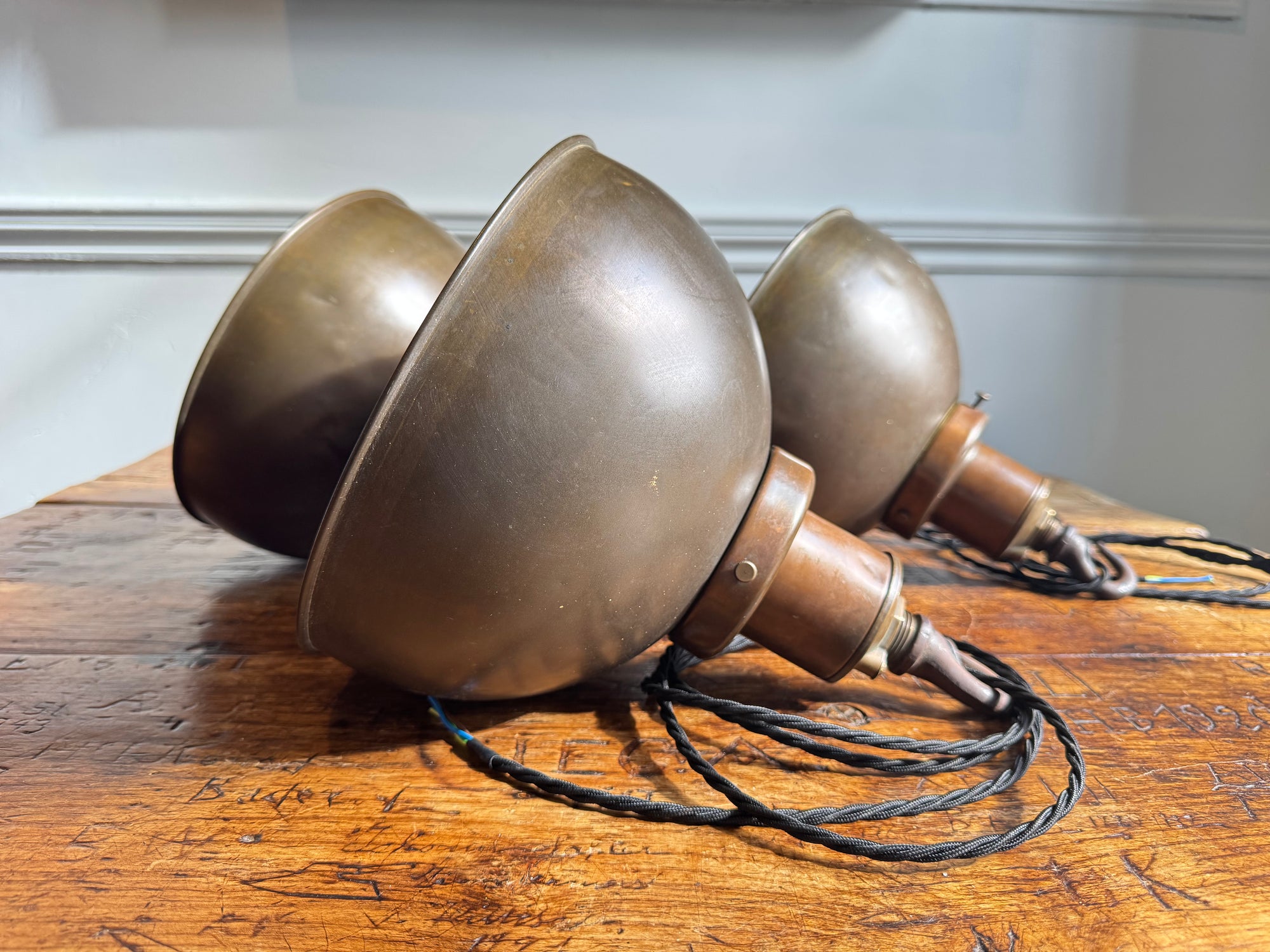 Industrial Copper Pendant Lights