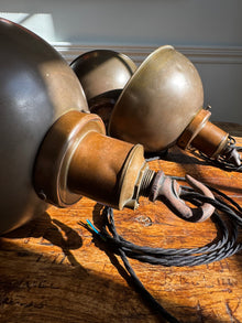 Industrial Copper Pendant Lights