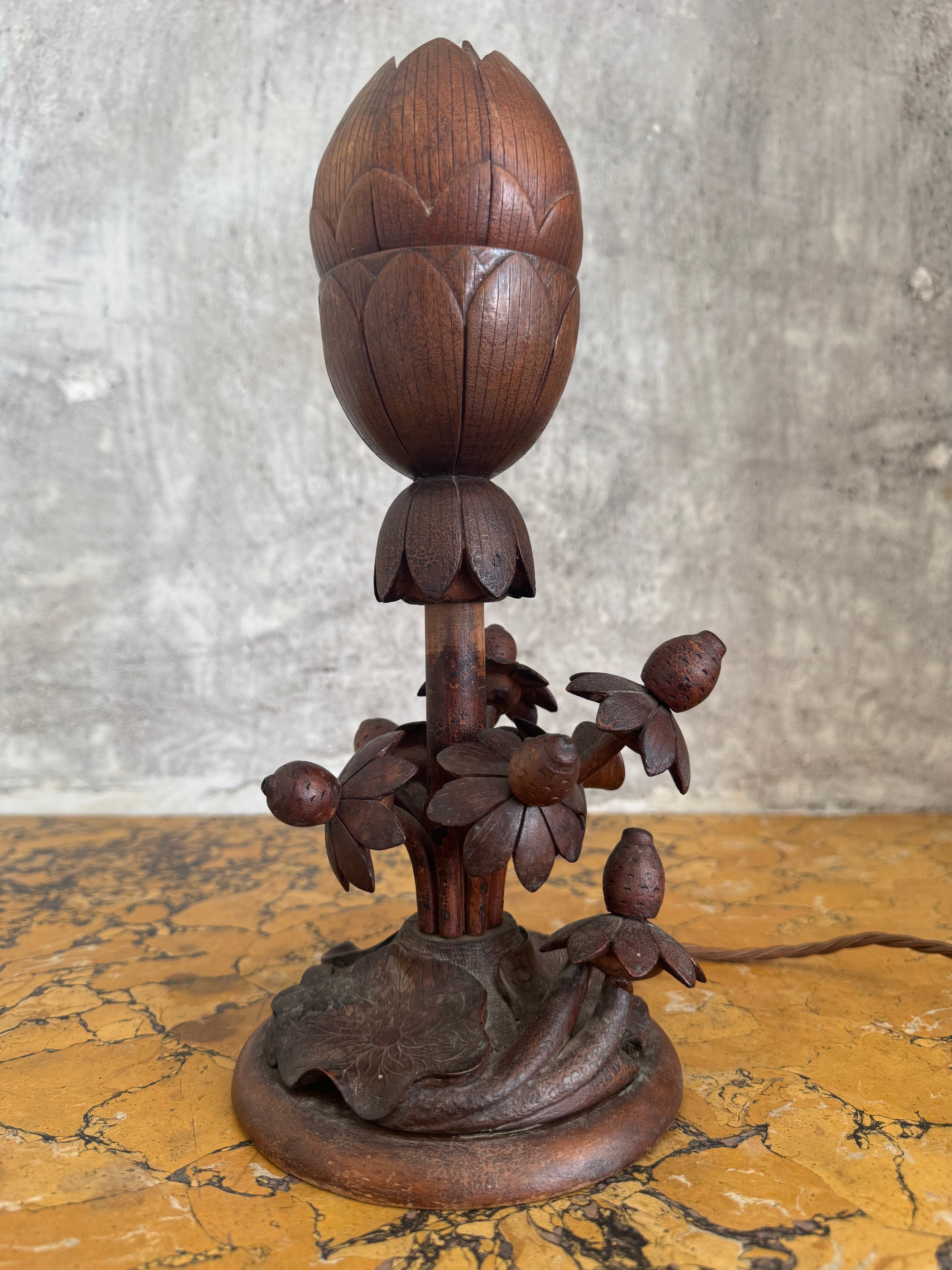 Lotus Flower Table Lamp