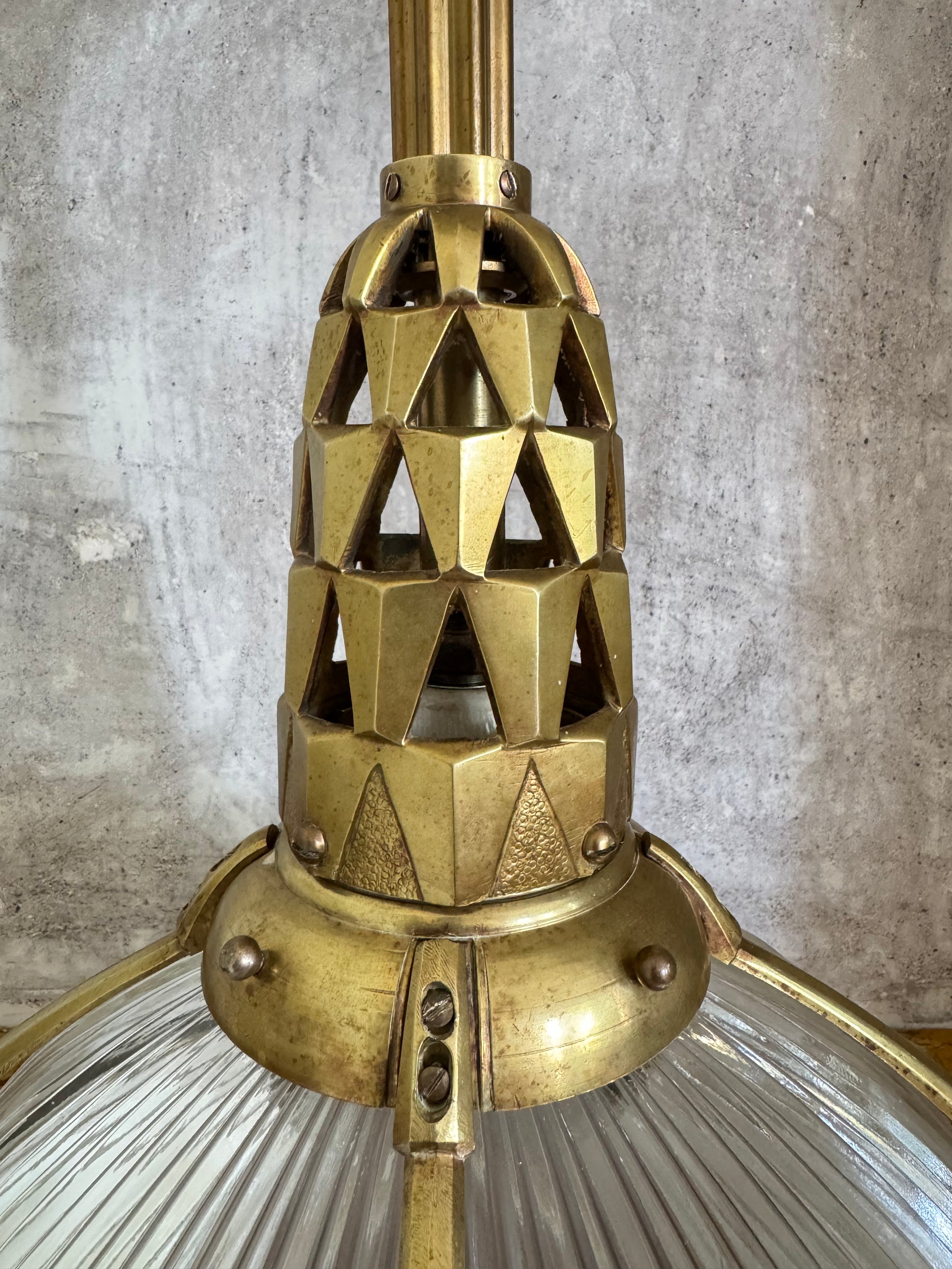 Émile-Jacques Ruhlmann Pendant Light for Le Bon Marche