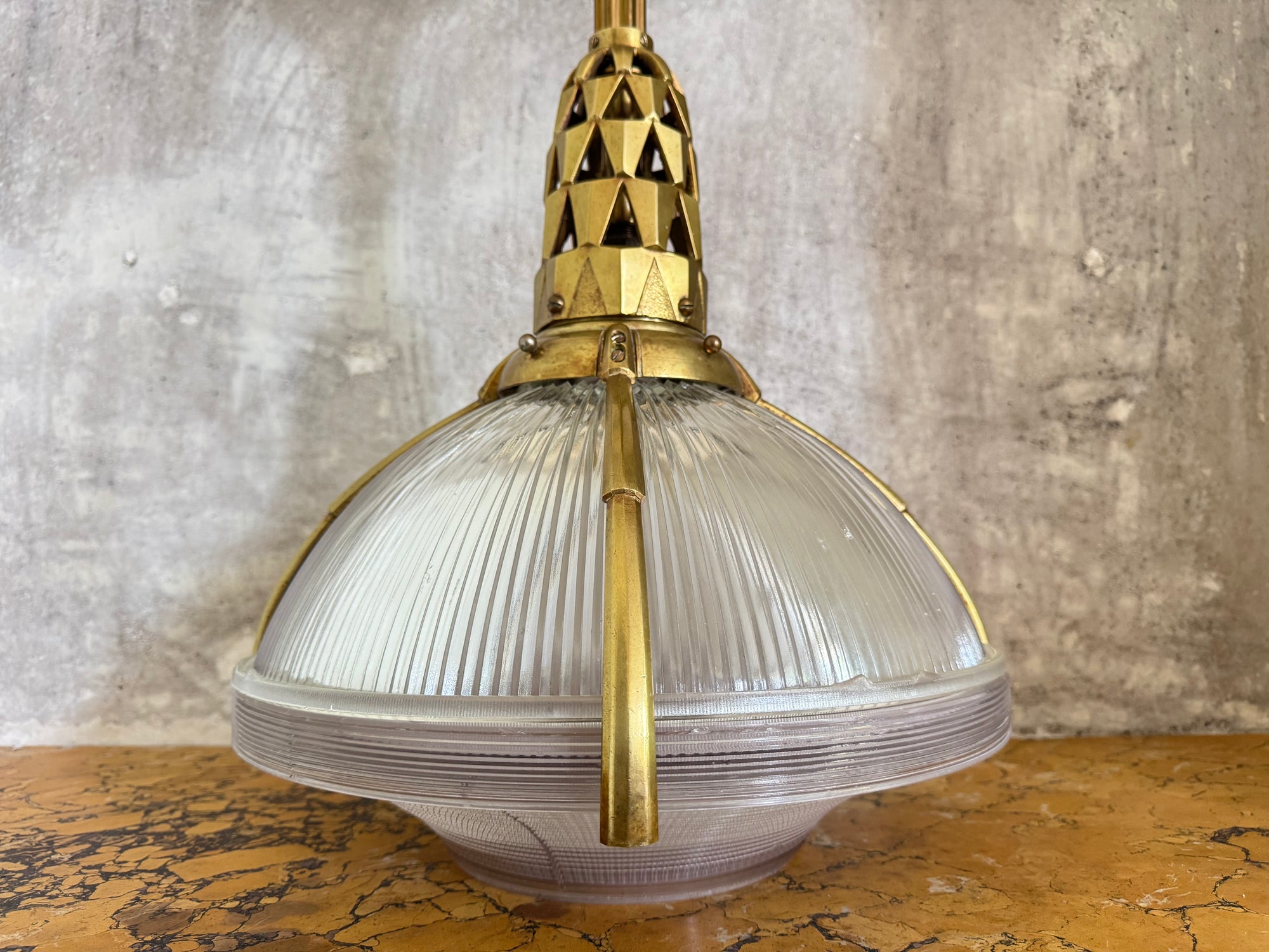 Émile-Jacques Ruhlmann Pendant Light for Le Bon Marche