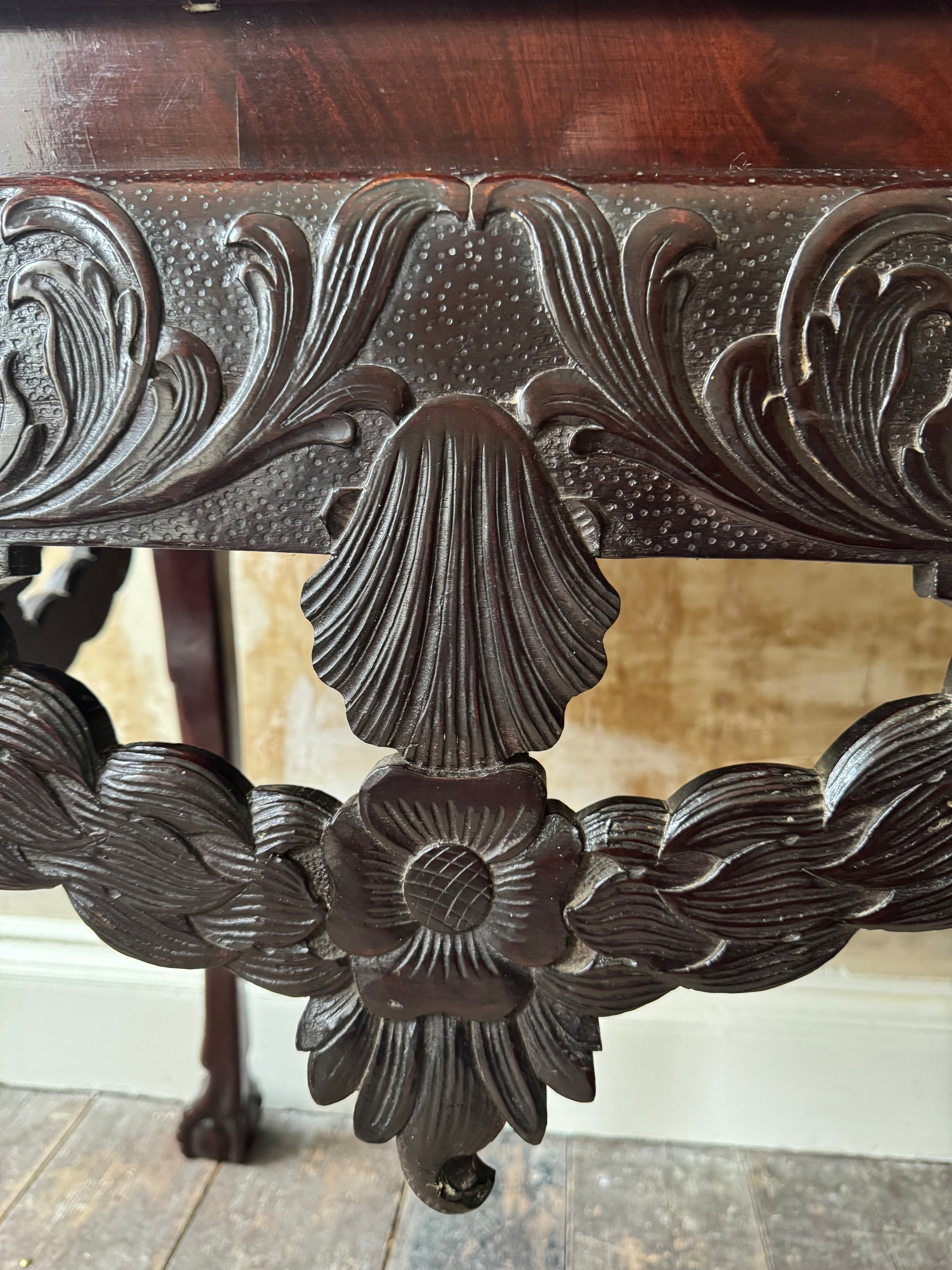 An Irish Mahogany Side Table