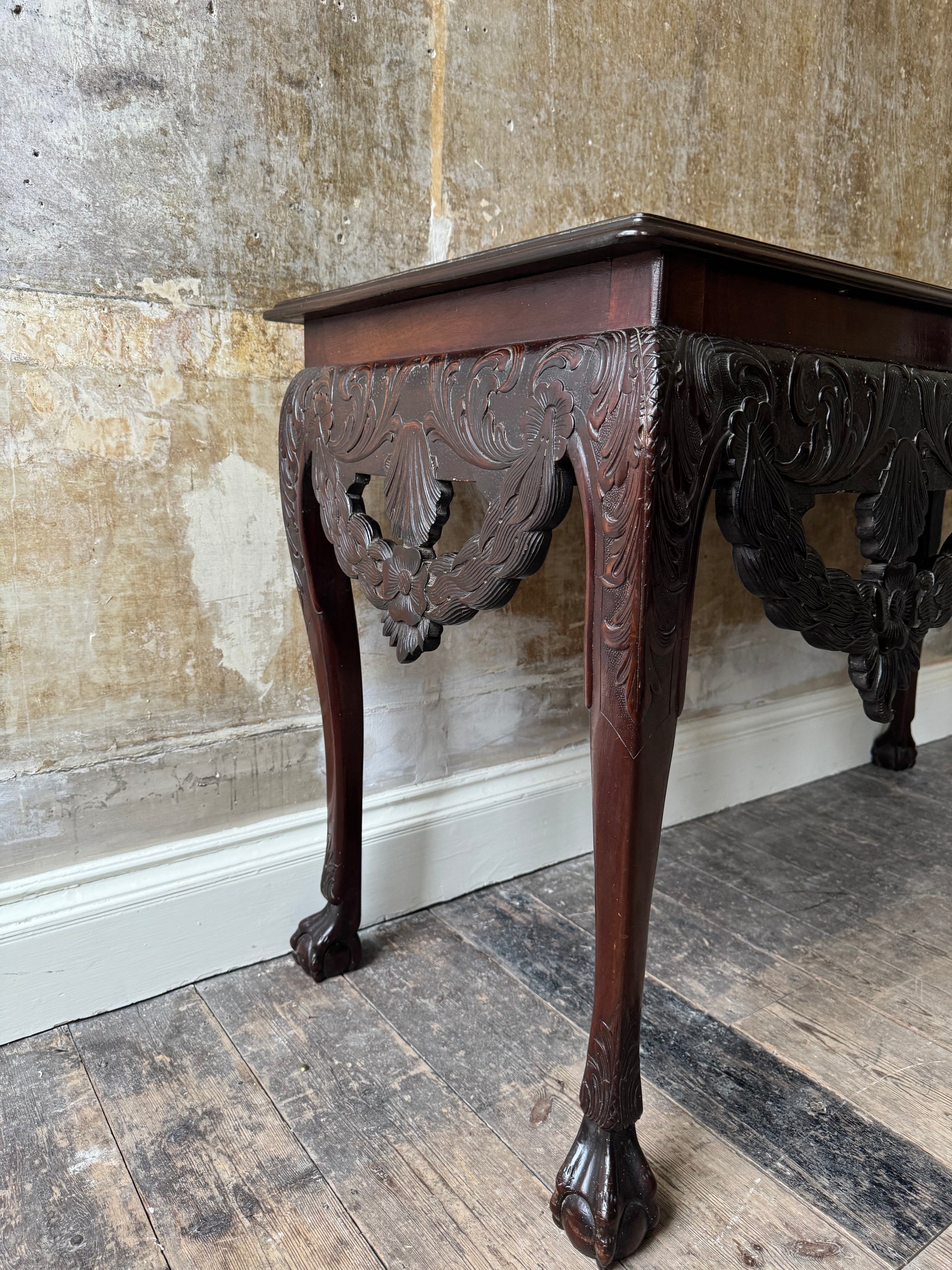An Irish Mahogany Side Table