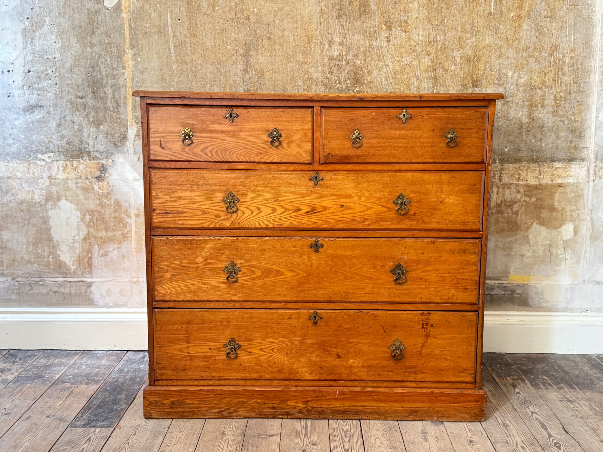 19th Century Ash Chest by John Taylor