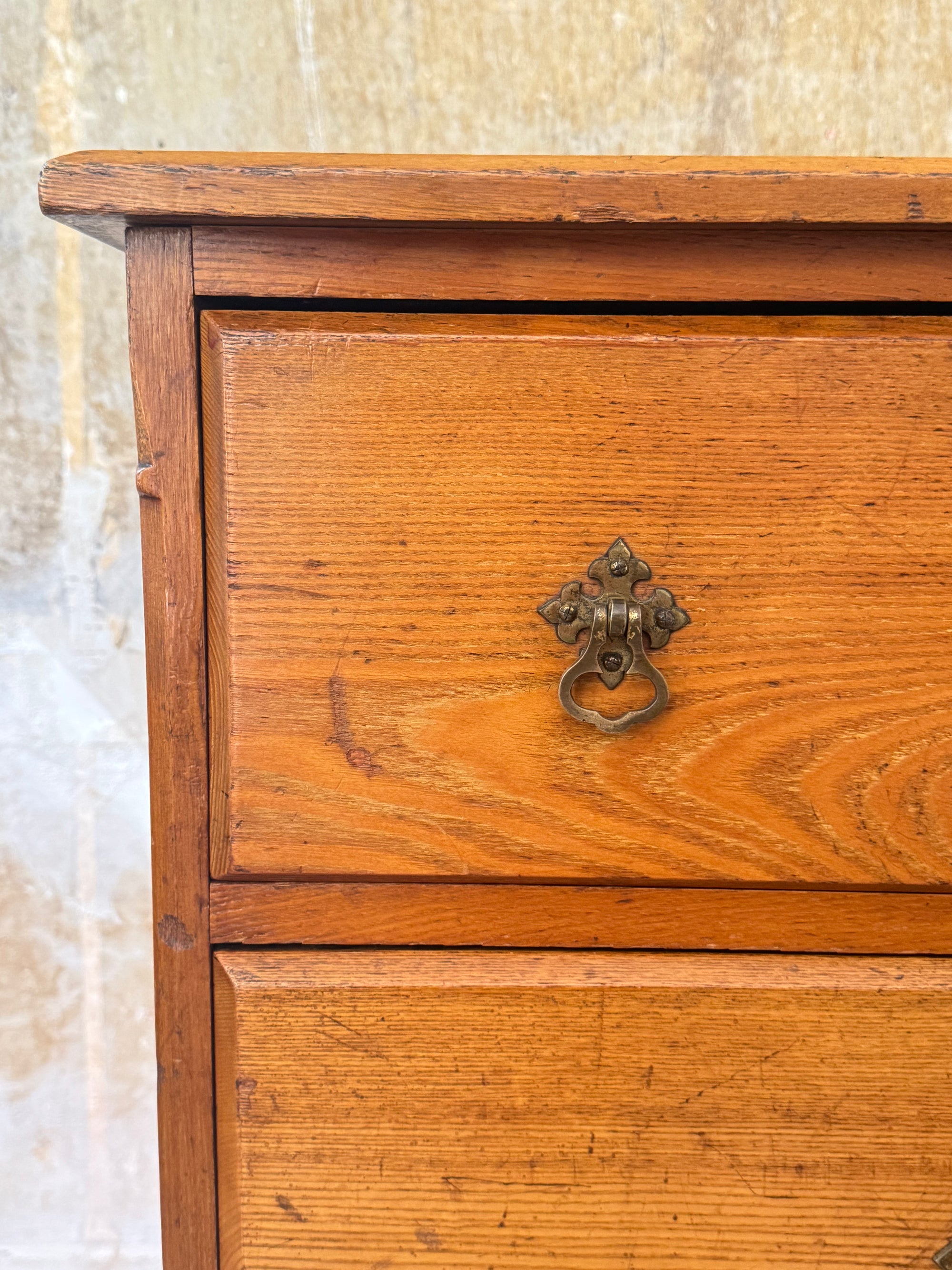 19th Century Ash Chest by John Taylor