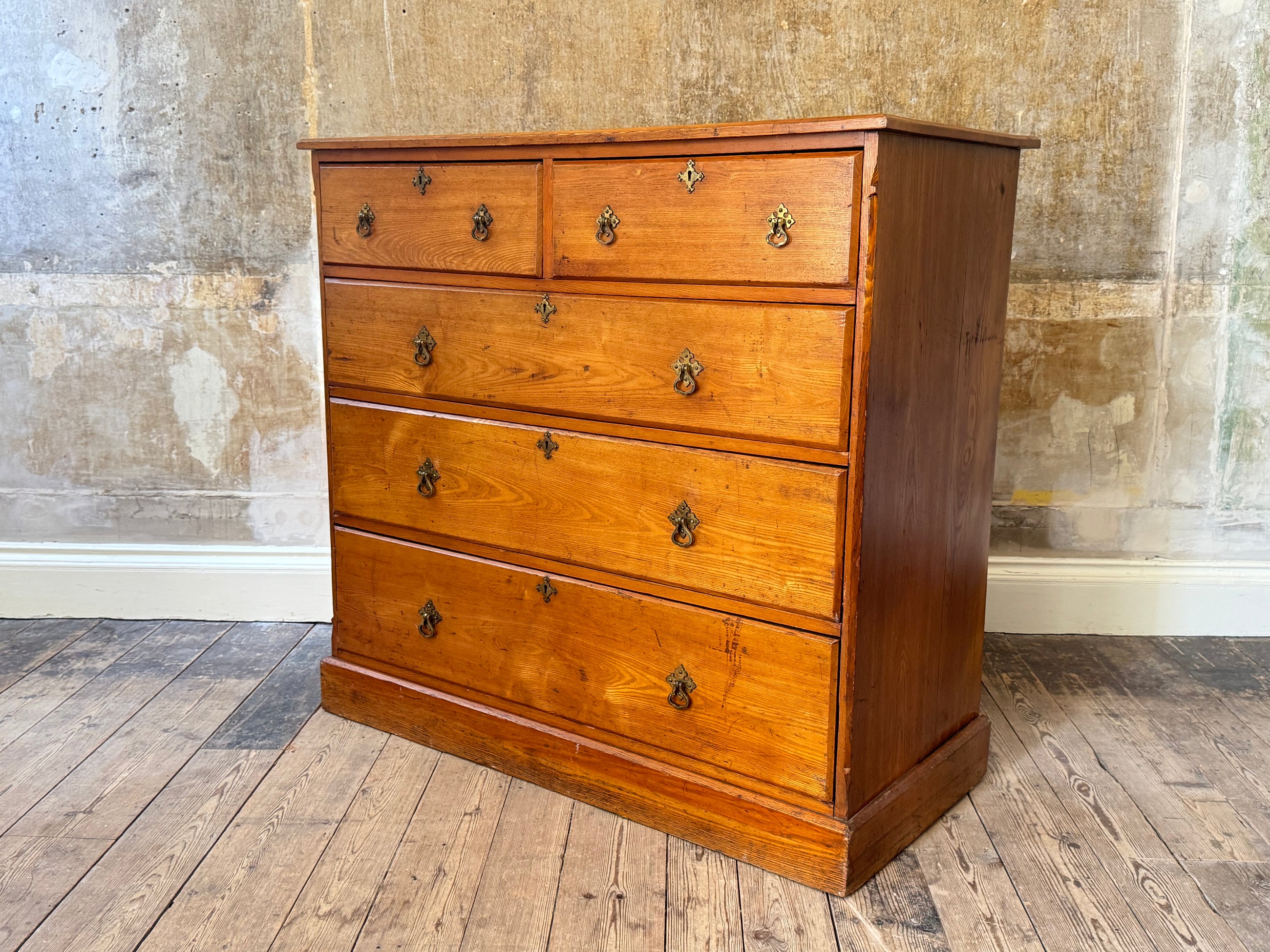 19th Century Ash Chest by John Taylor