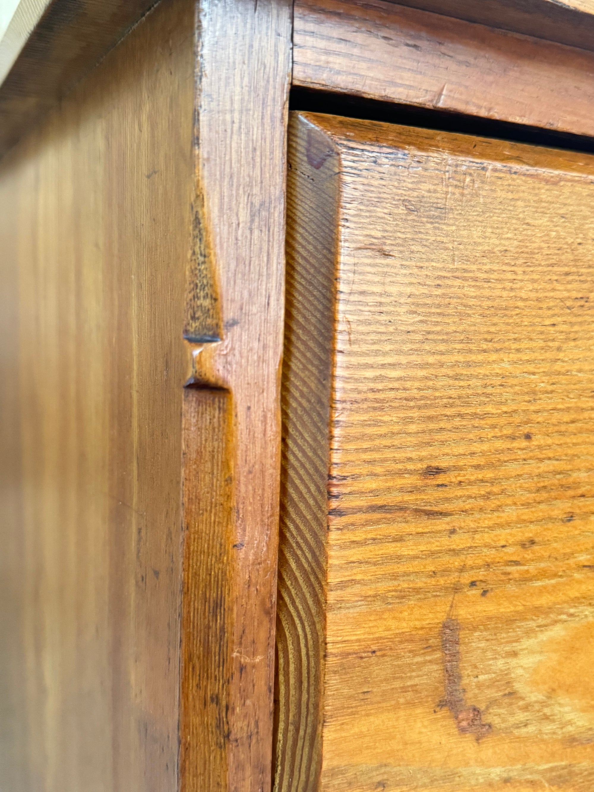 19th Century Ash Chest by John Taylor