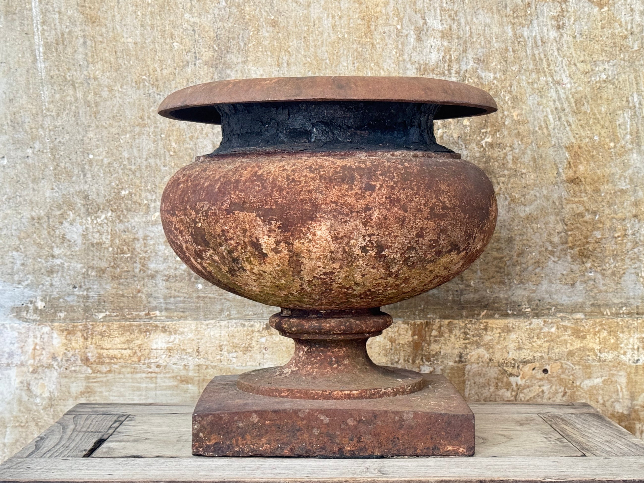 A 19th Century Cast Iron Urn
