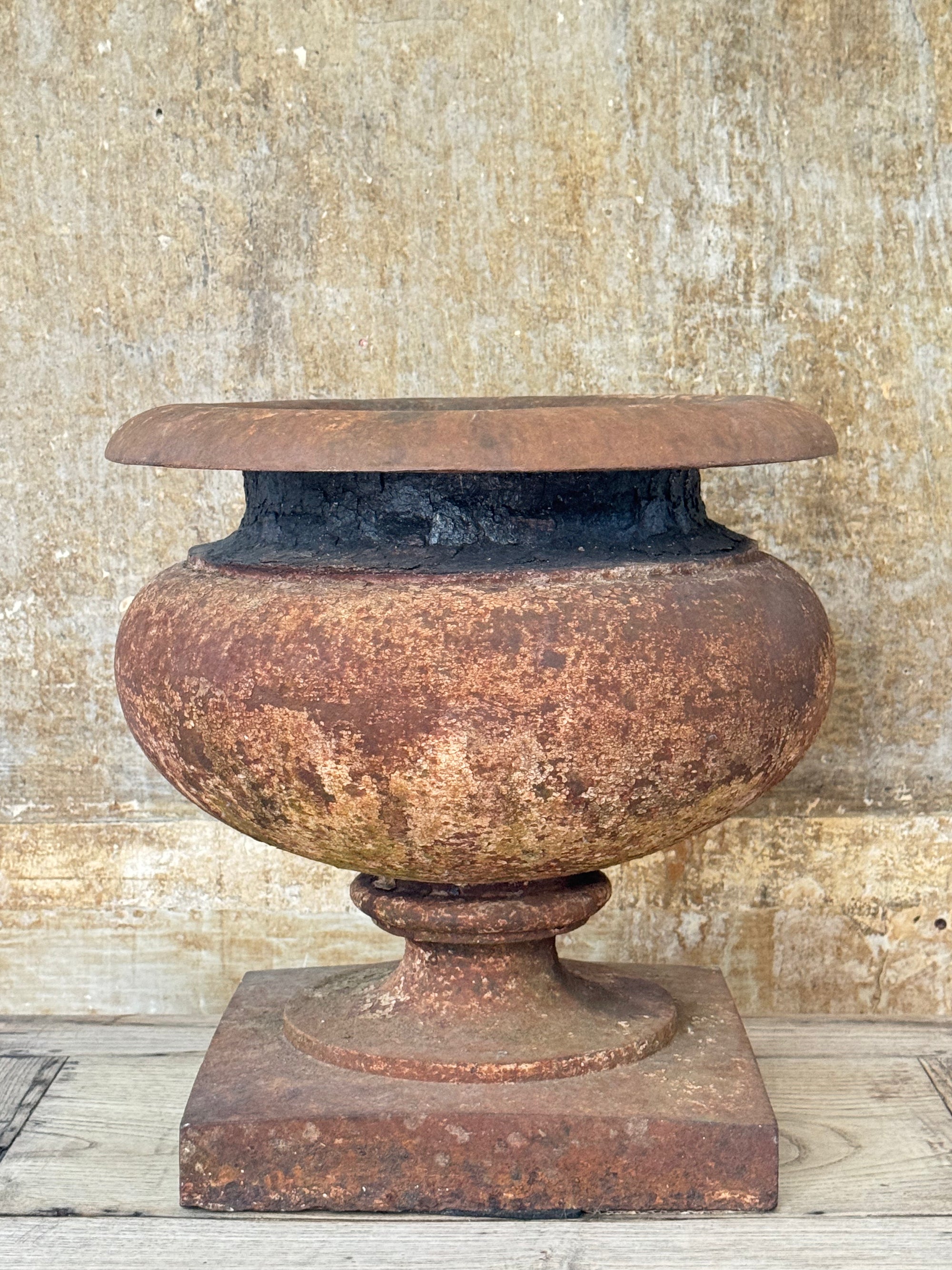 A 19th Century Cast Iron Urn