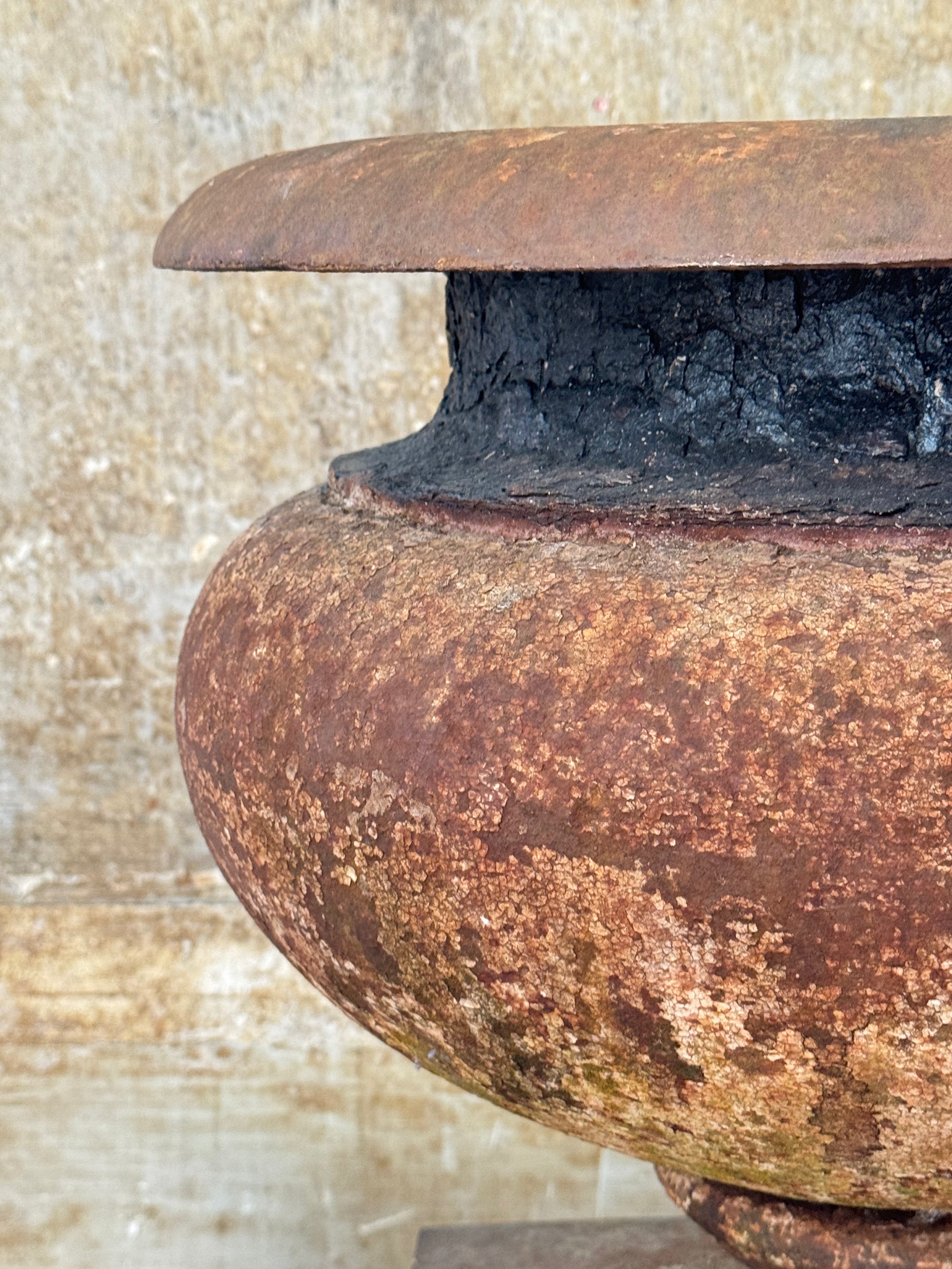 A 19th Century Cast Iron Urn