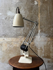 A Cream & Black H & H Desk Light