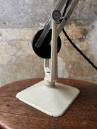 A Cream & Black H & H Desk Light