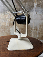 A Cream & Black H & H Desk Light