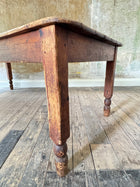 A 19th Century Scottish Pine Kitchen Table