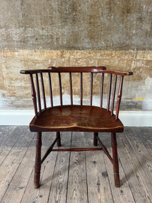 A George III Low Back Windsor Armchair