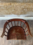 A George III Low Back Windsor Armchair