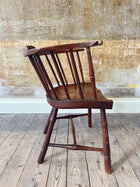 A George III Low Back Windsor Armchair