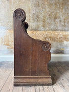 A 19th Century Oak Choirmaster's Seat