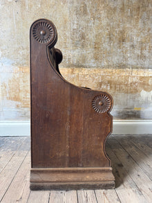 A 19th Century Oak Choirmaster's Seat