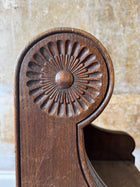 A 19th Century Oak Choirmaster's Seat