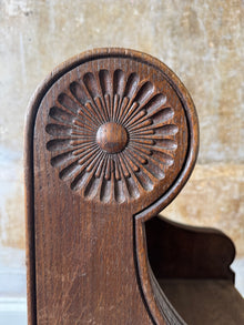 A 19th Century Oak Choirmaster's Seat