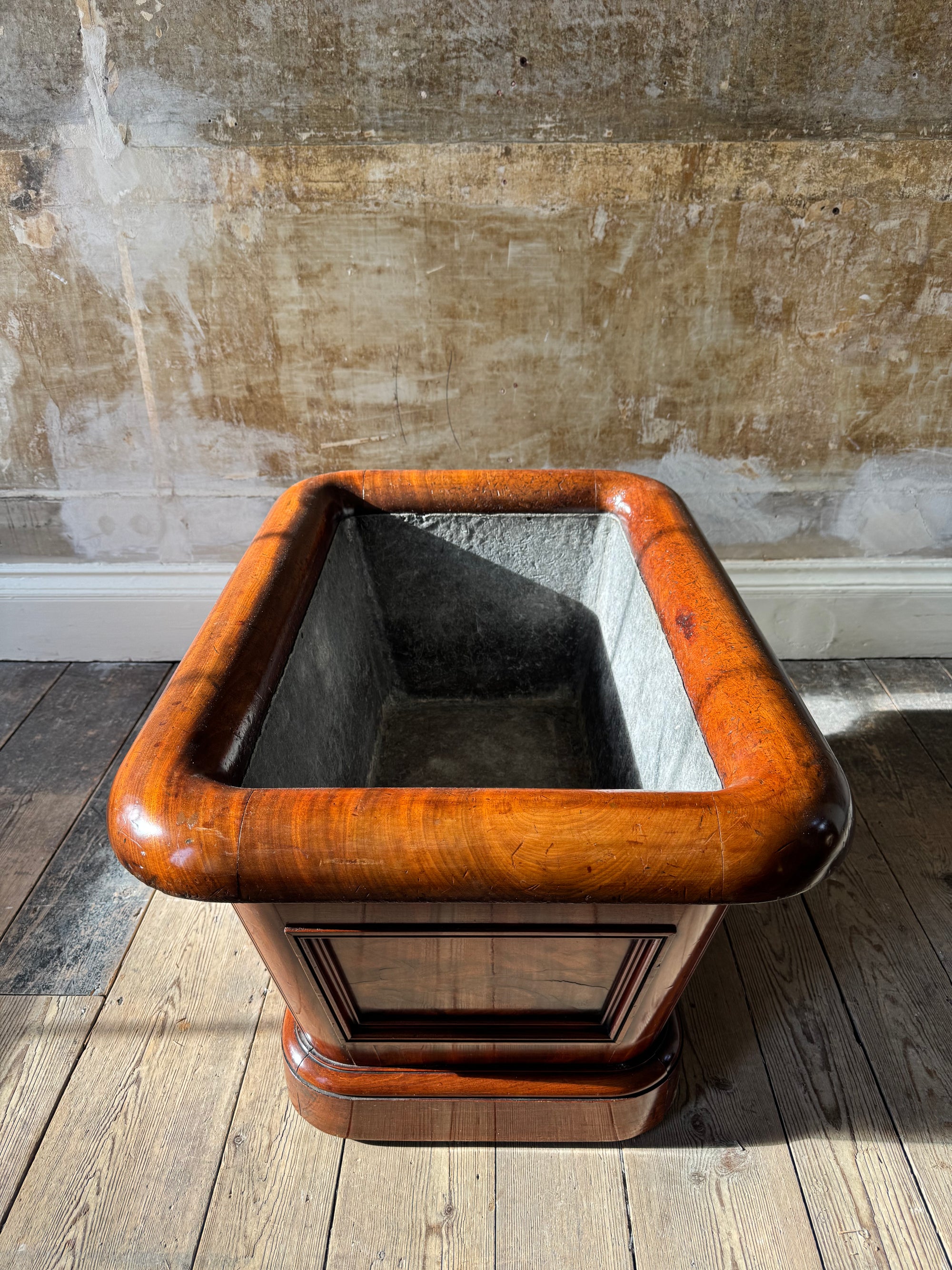 A Large Regency Mahogany Wine Cooler