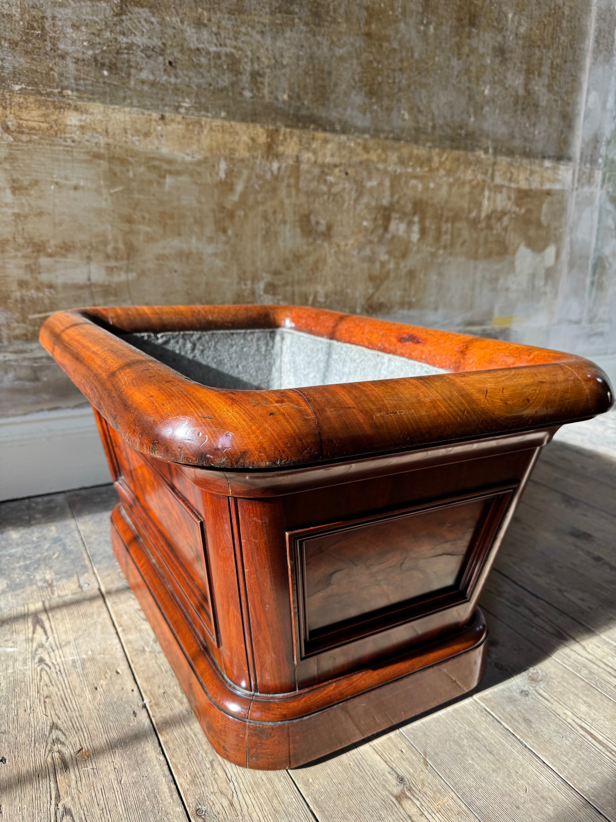 A Large Regency Mahogany Wine Cooler