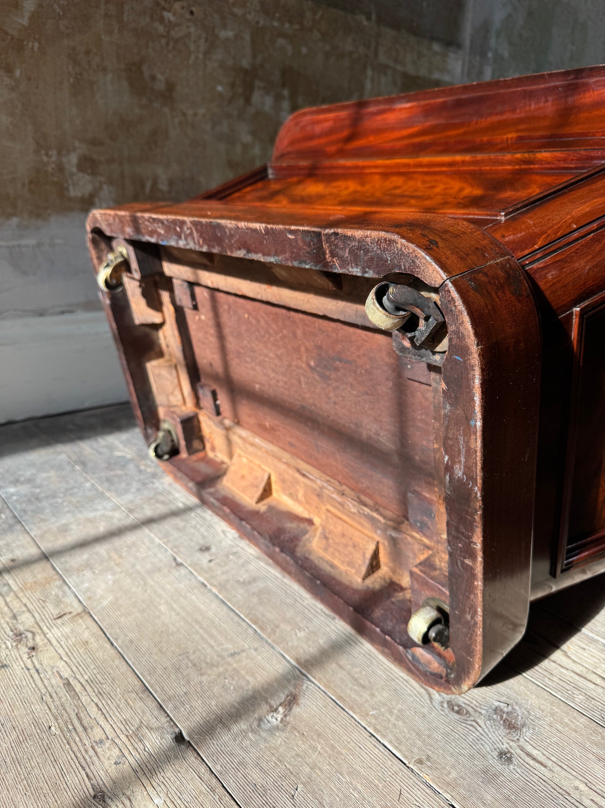 A Large Regency Mahogany Wine Cooler