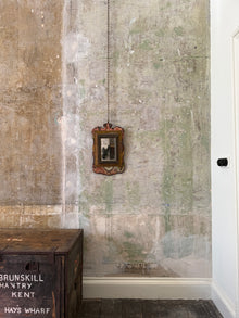 A Flame Stitch Wall Mirror