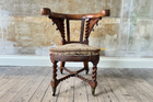 George IV Gothic Library Armchair