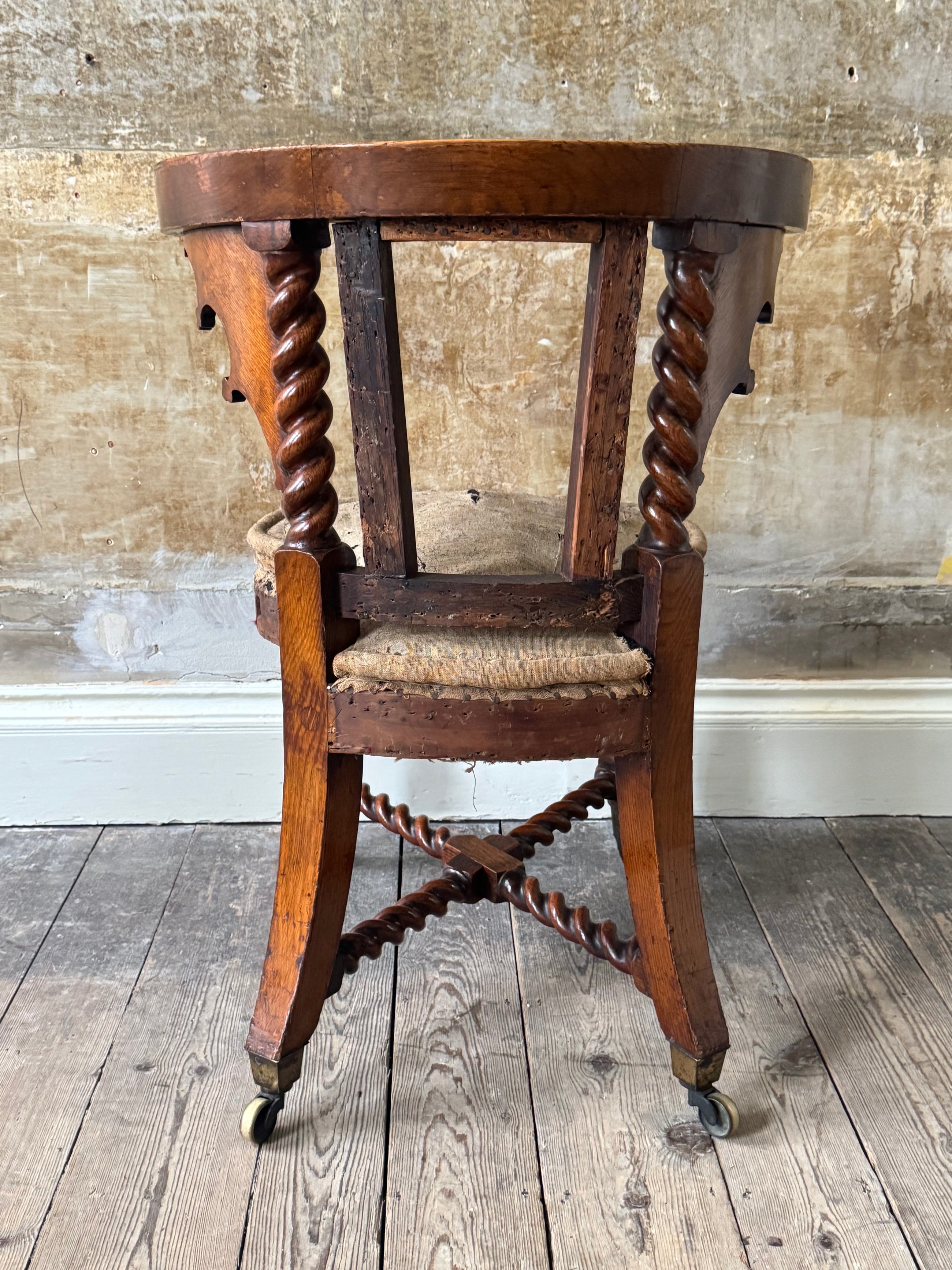 George IV Gothic Library Armchair