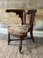 George IV Gothic Library Armchair