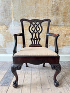 A George II Country Chippendale Armchair