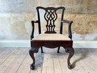 A George II Country Chippendale Armchair