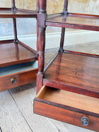 A Pair of 19th Century Mahogany Whatnots