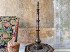 A 19th Century Bronzed and Gilt Column Lamp