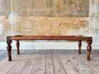 A George IV Gilt Walnut Bench